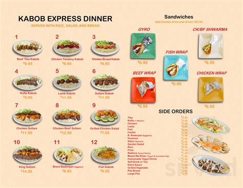 kabob express|kabob express menu.